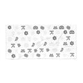 Taino Symbols Pattern Body Towel