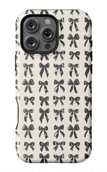 Bow Tie Elegance Phone Case