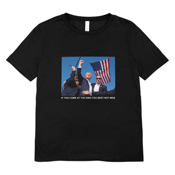 American Toughness on Rally, 2024 new product unisex Tee my forever idol,TS-T-582