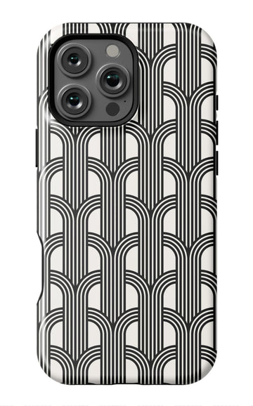 Art Deco Waves Phone Case