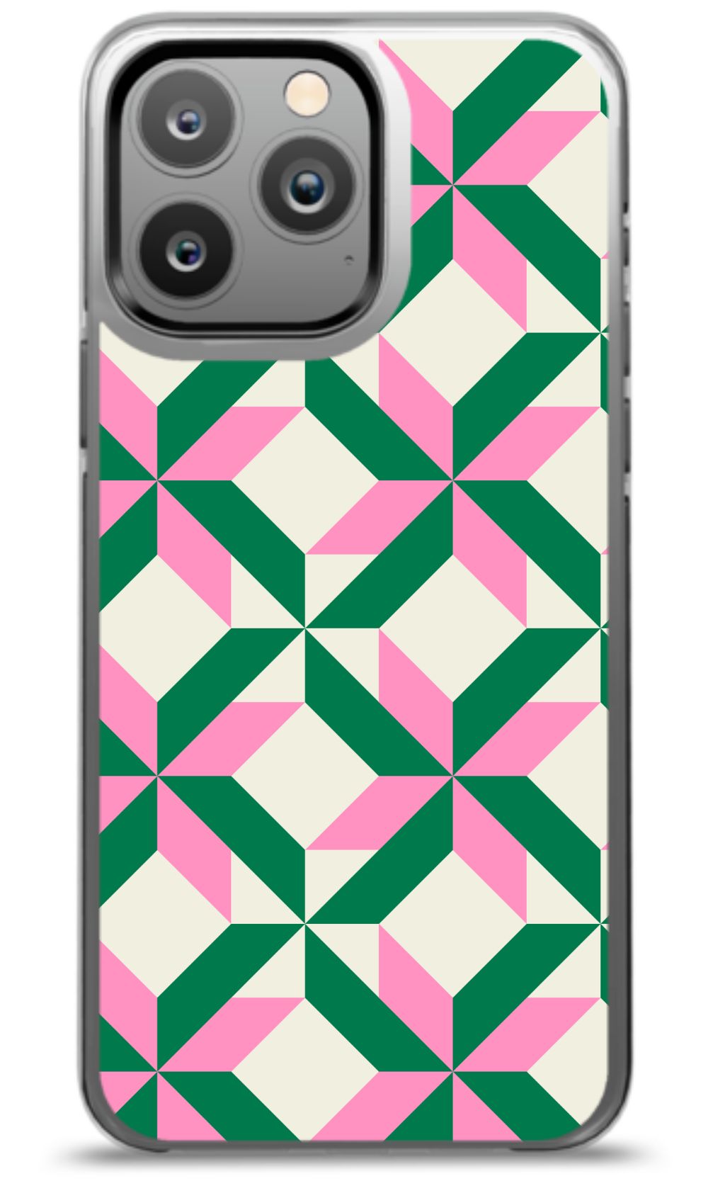 Geometric Blossom Phone Case