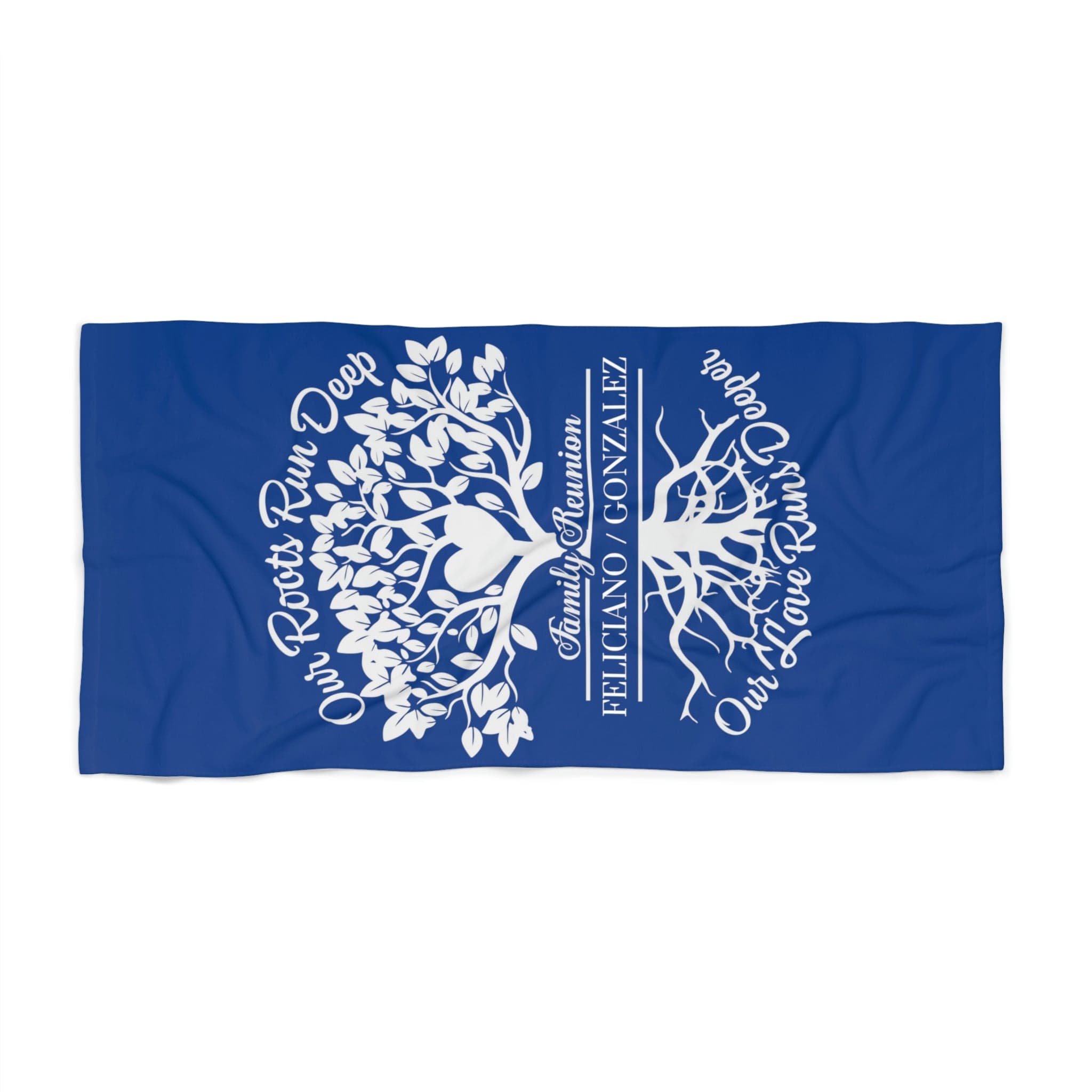 Blue Beach Towel