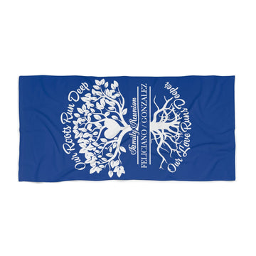 Blue Beach Towel