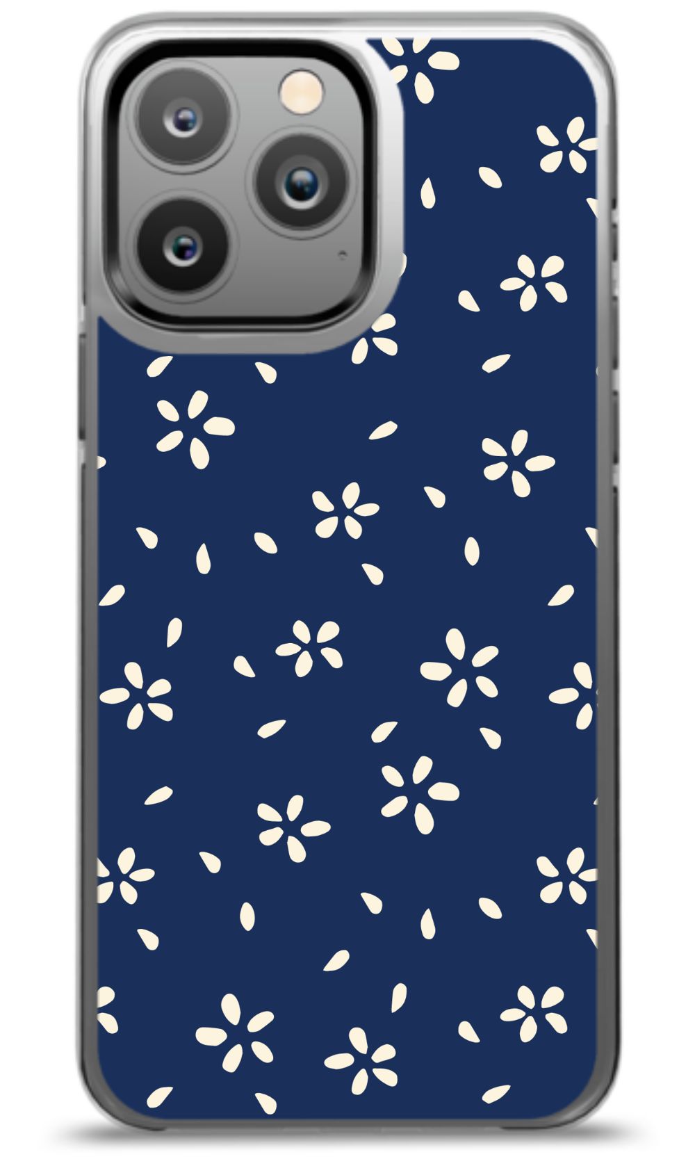 Blue Petal Bloom Phone Case