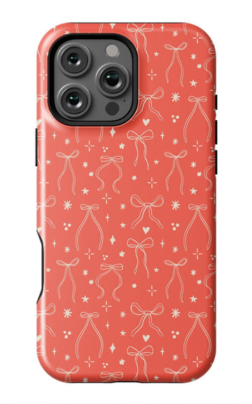 Bow & Sparkle Phone Case