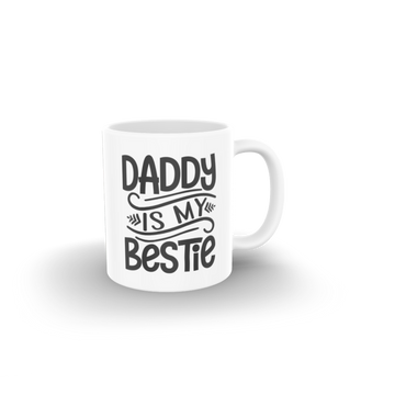 Daddy Is My Bestie with Photo Coffee Mug