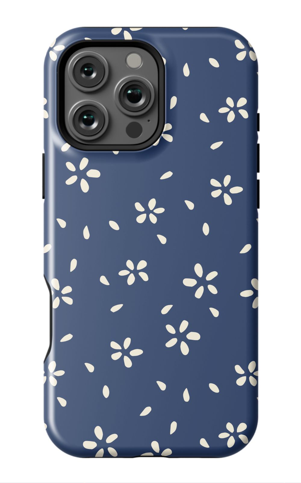 Blue Petal Bloom Phone Case