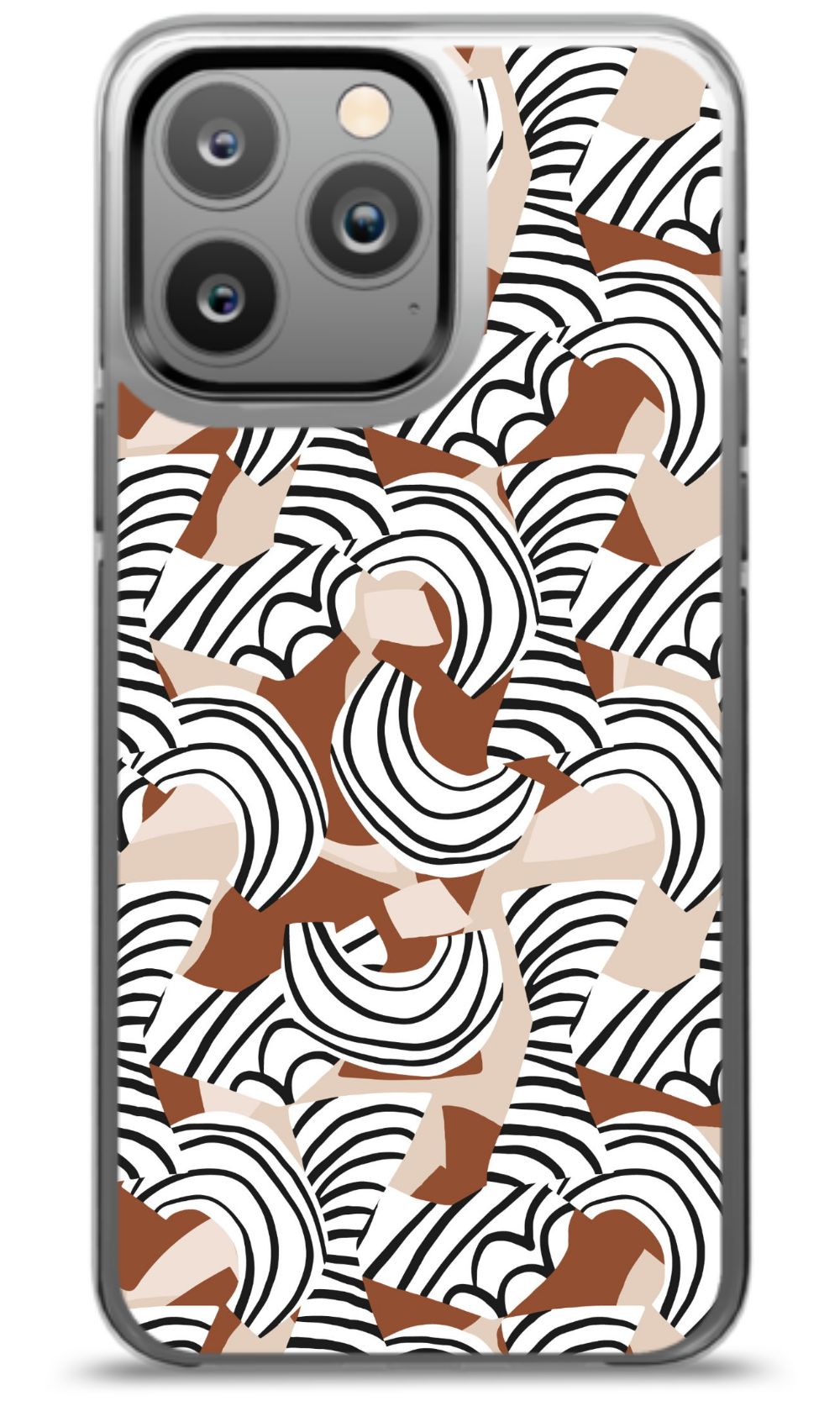 Abstract Waves Phone Case