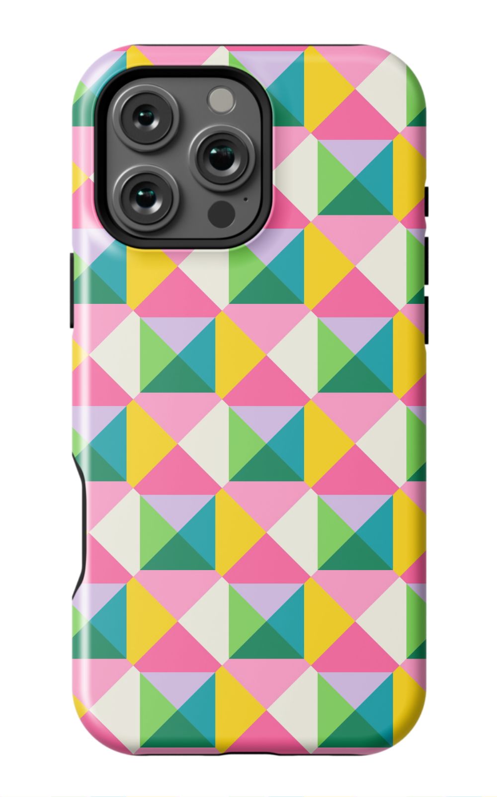 Colorful Geometric Prism Phone Case