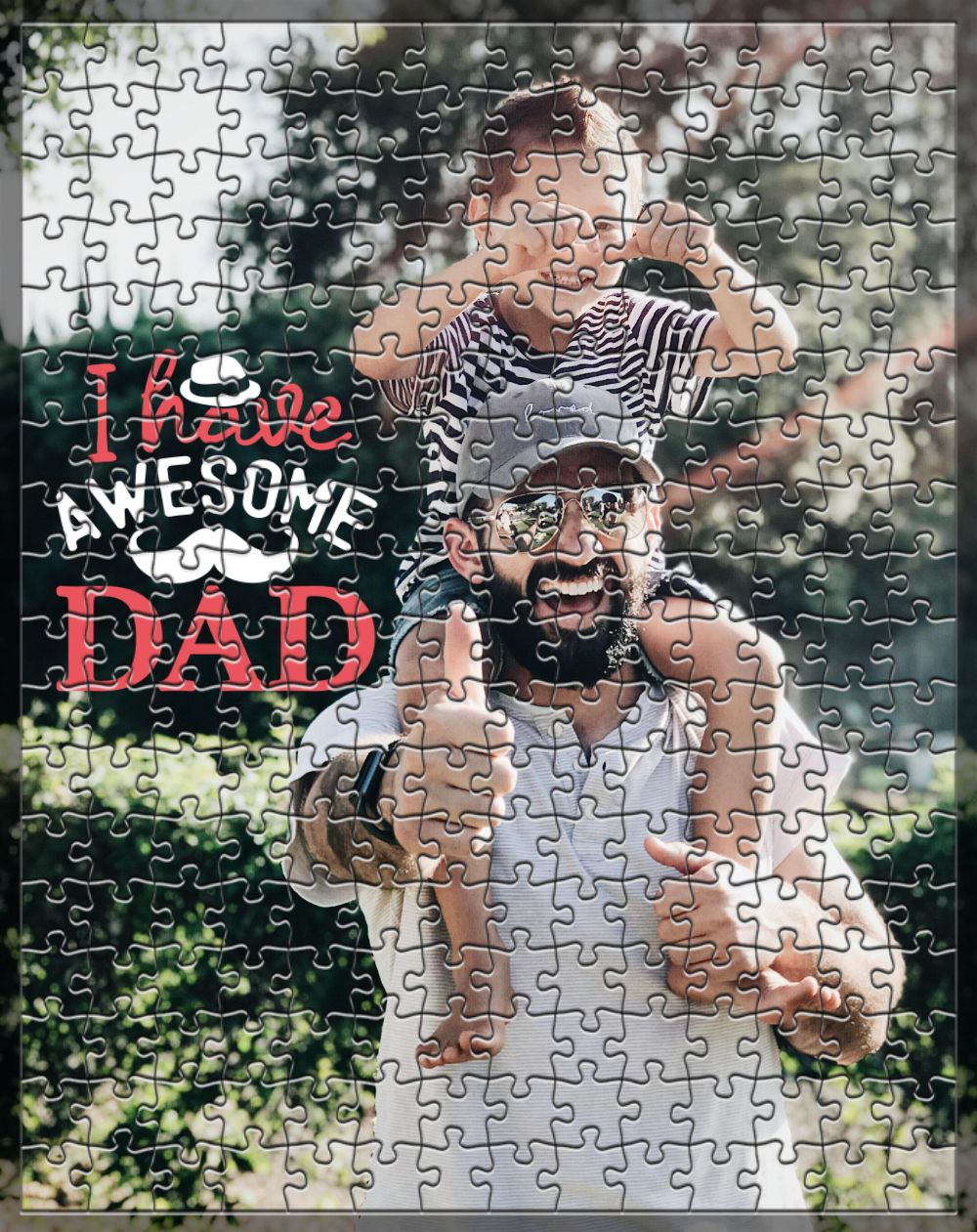 Awesome Dad Photo Puzzle