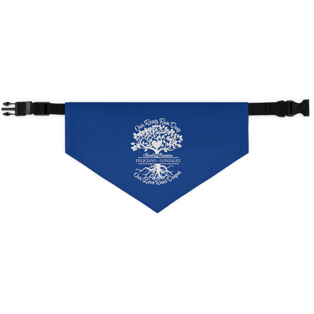 Blue Pet Bandana Collar