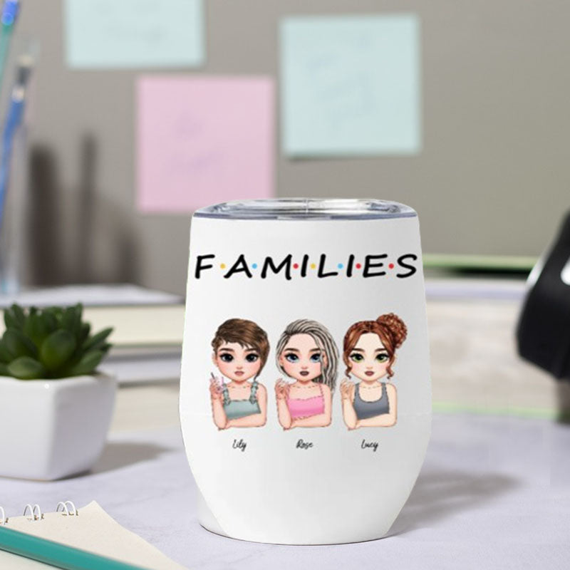 Gift For Besties Personalized Cup,Family Customizable Cup,C-GS-571