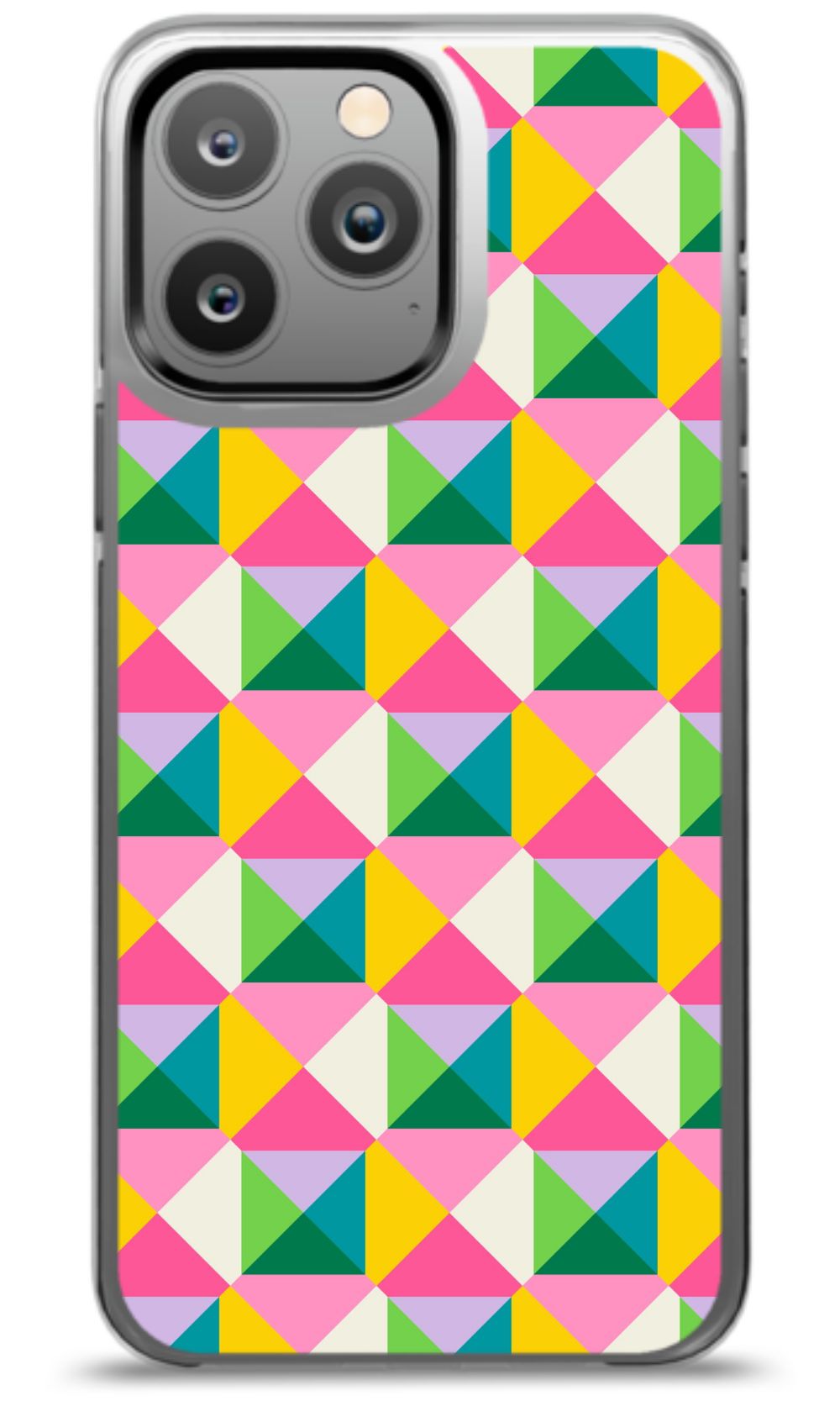 Colorful Geometric Prism Phone Case