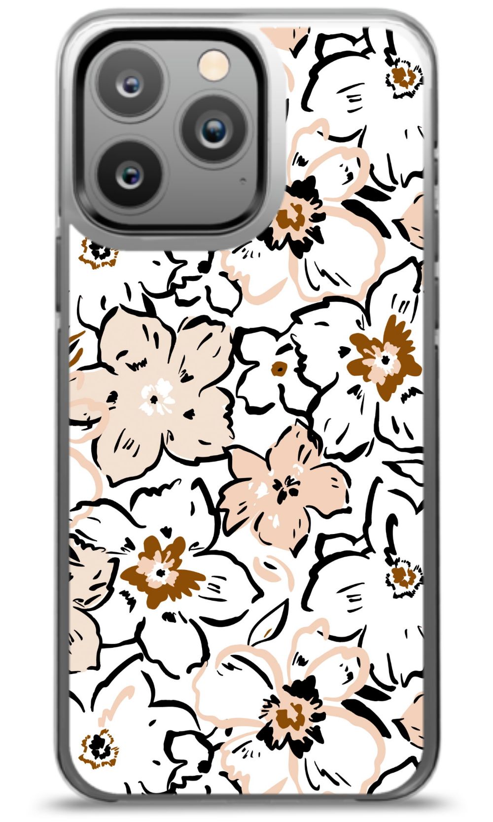 Floral Sketch Phone Case