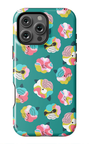 Colorful Abstract Floral Phone Case