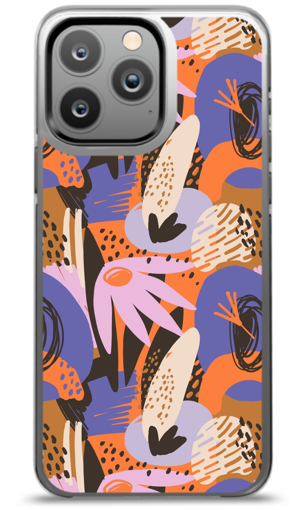 Abstract Floral Fusion Phone Case