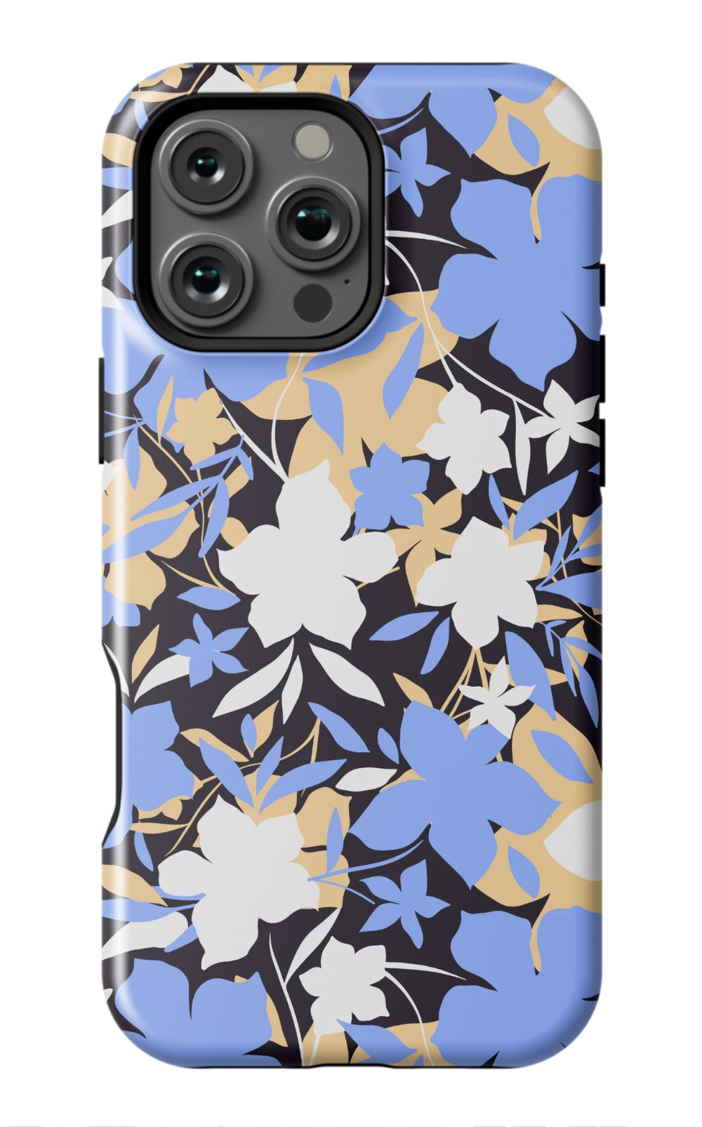 Blue Blossom Harmony Phone Case